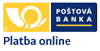 Poštová banka platba online